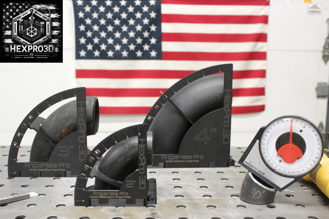 Introducing the AngleMate Pro: A Faster Way to Lay Out Carbon Steel 90° Elbows