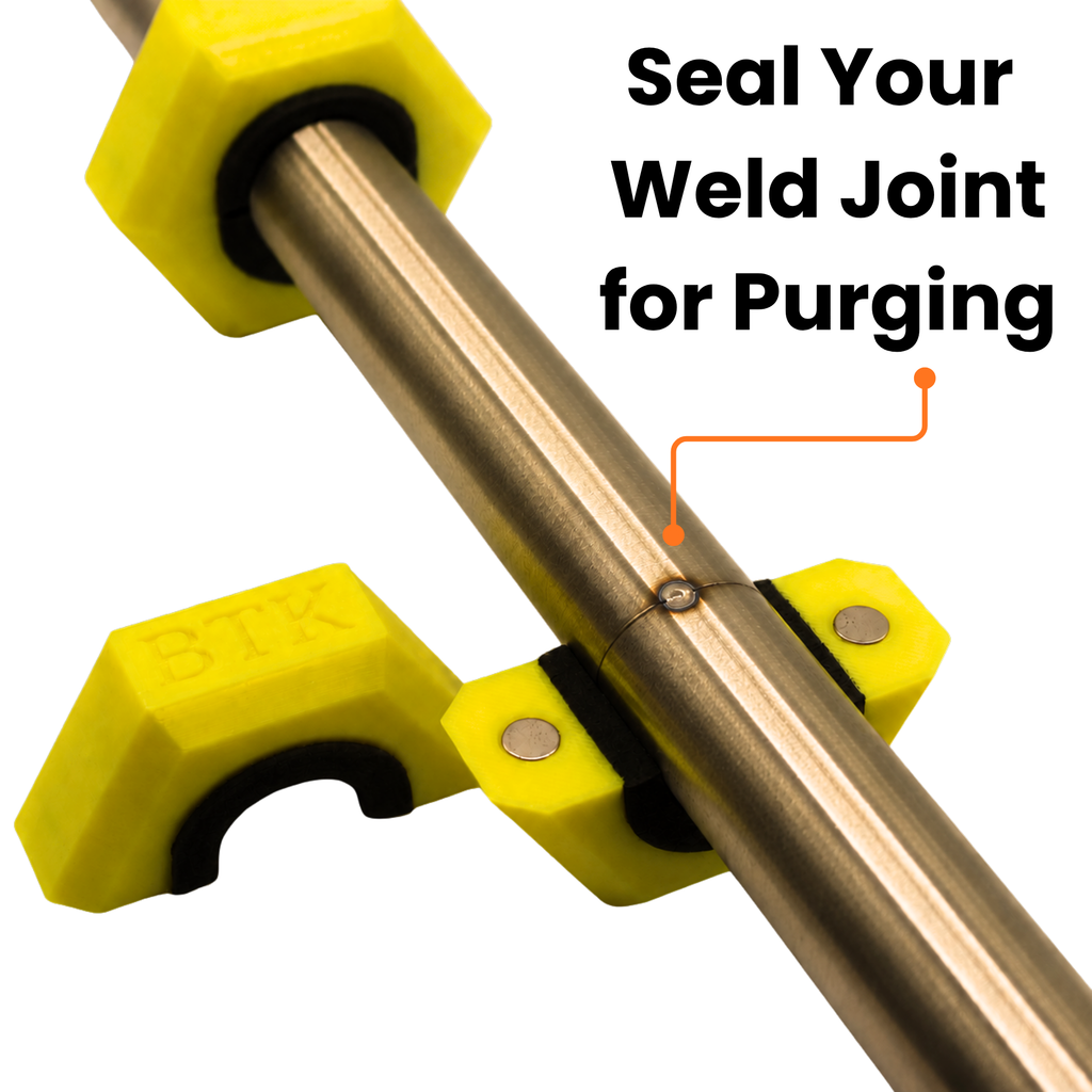 BTK Magnetic Purge Rings – 1” Purge Ring (Yellow)