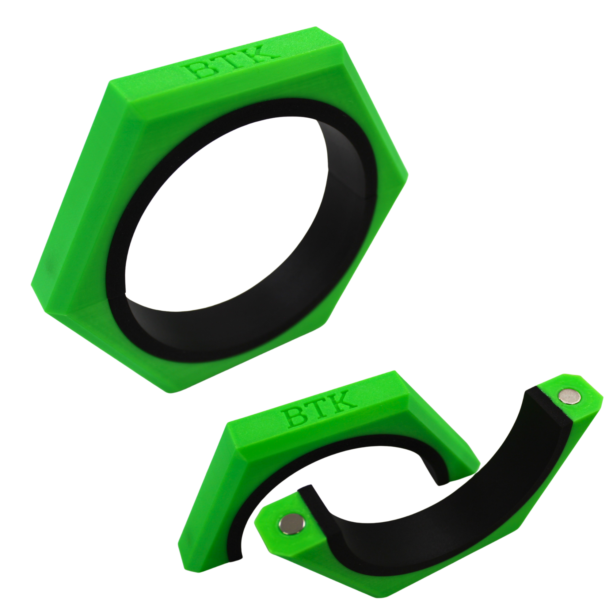 BTK Magnetic Purge Rings – 4” Purge Ring (Green)