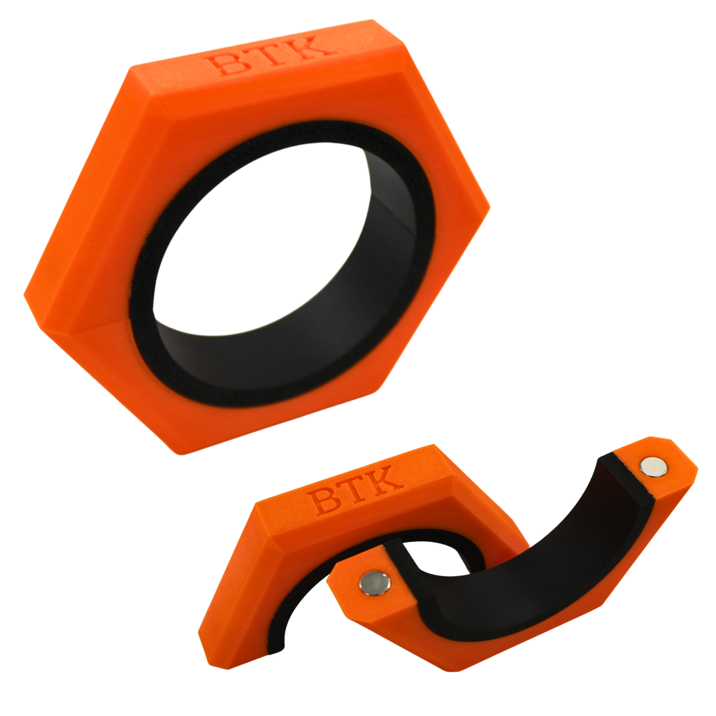 BTK Magnetic Purge Rings – 3” Purge Ring (Orange)