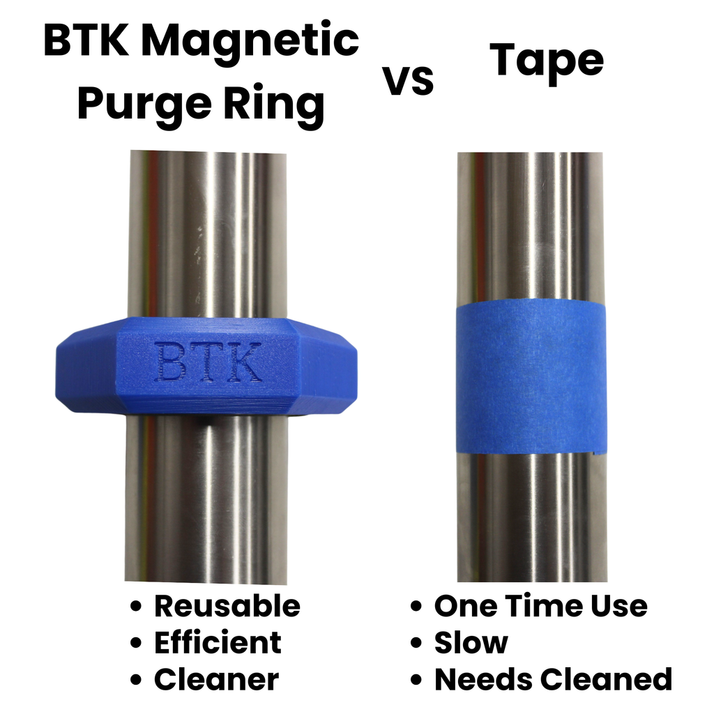 BTK Magnetic Purge Rings – 2” Purge Ring (Blue)