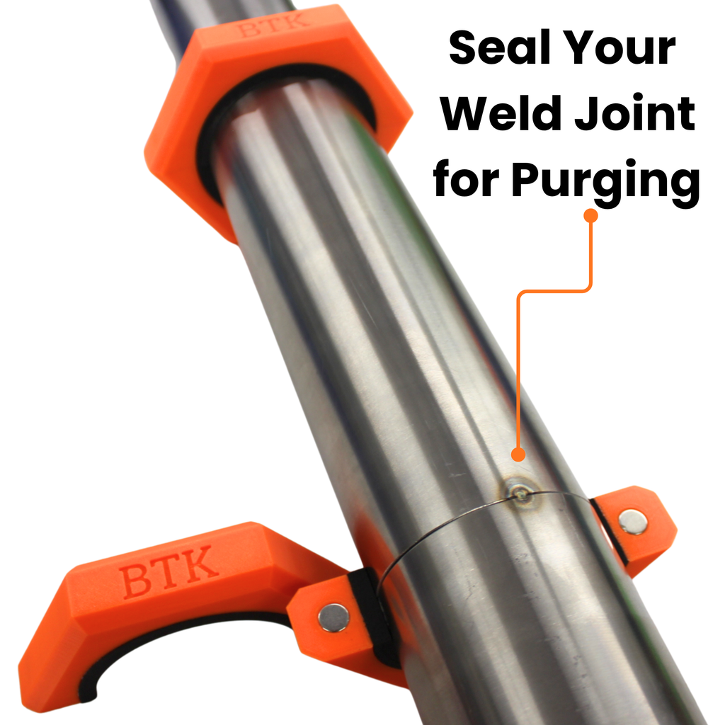 BTK Magnetic Purge Rings – 3” Purge Ring (Orange)