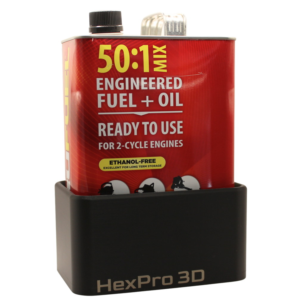HexPro3D BedDock Magnetic Fuel & Solvent Can Holder | Truck Bed Organizer for 110–128 oz Metal Cans