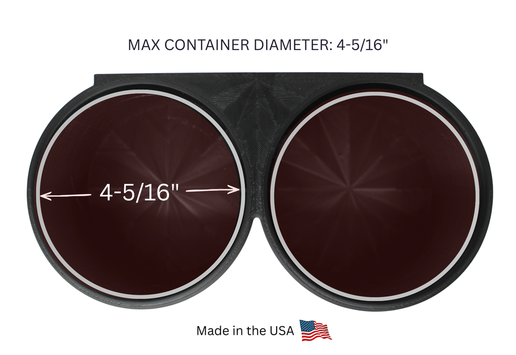 HexPro3D DieselDock Dual Wipe Holder – Magnetic or Adhesive Mount for Disinfecting Wipes, Cleaning Wipes & Automotive Wipes – Garage, Shop & Home Organizer