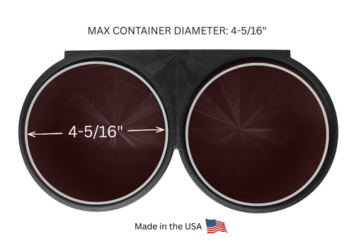 HexPro3D DieselDock Dual Wipe Holder – Magnetic or Adhesive Mount for Disinfecting Wipes, Cleaning Wipes & Automotive Wipes – Garage, Shop & Home Organizer