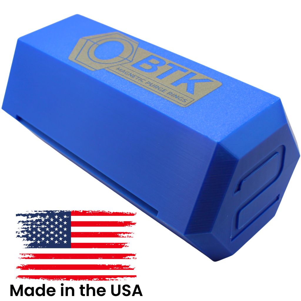 BTK Magnetic Purge Rings – 2” (Blue)