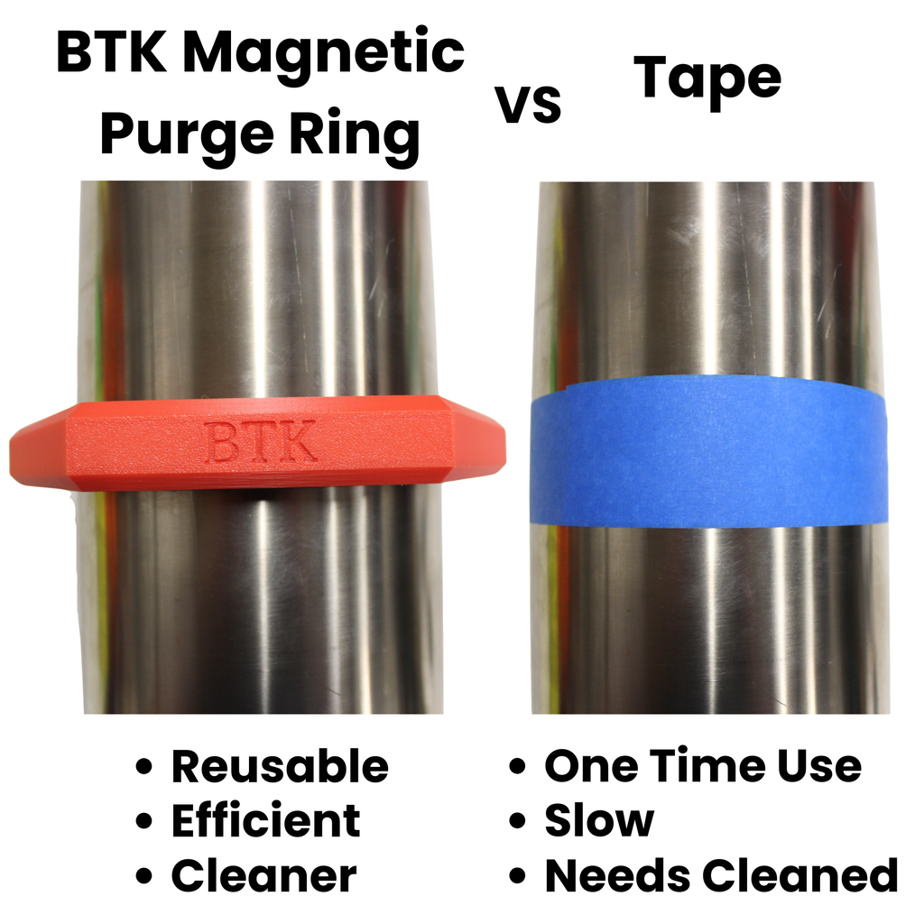 BTK Magnetic Purge Rings – 6” Purge Ring (Red)