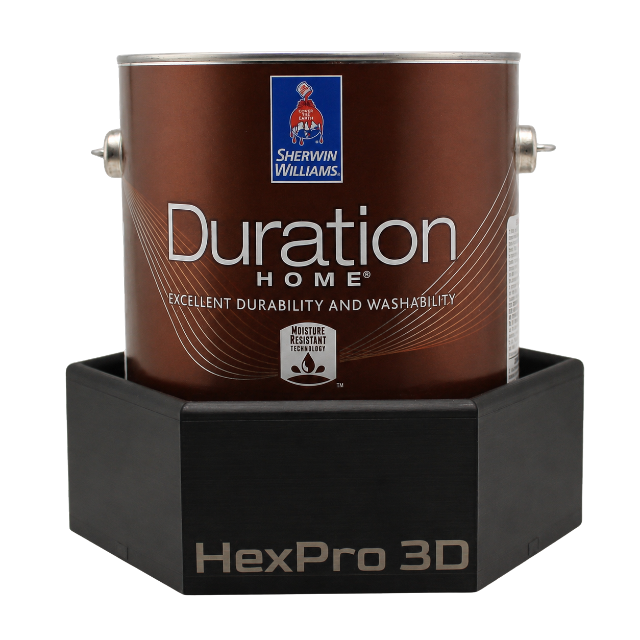 HexPro3D BedDock Magnetic 1-Gallon Can Holder | Truck Bed Organizer for Paint, Stain, Solvents & Liquid Containers