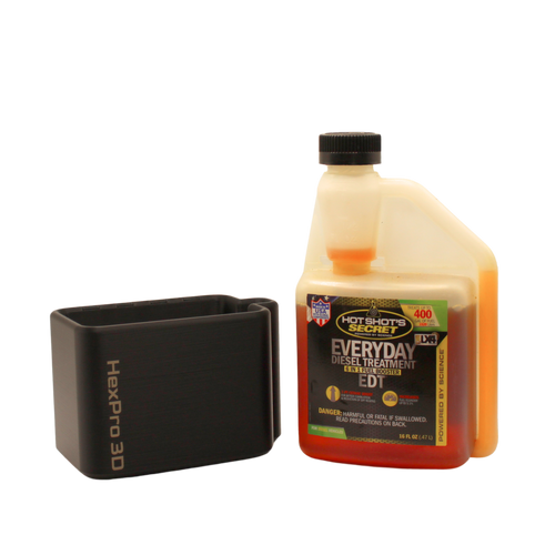 HexPro3D DieselDock – Magnetic Holder for Diesel Fuel Additives Compatible with Hot Shots EDT 16oz Bottles