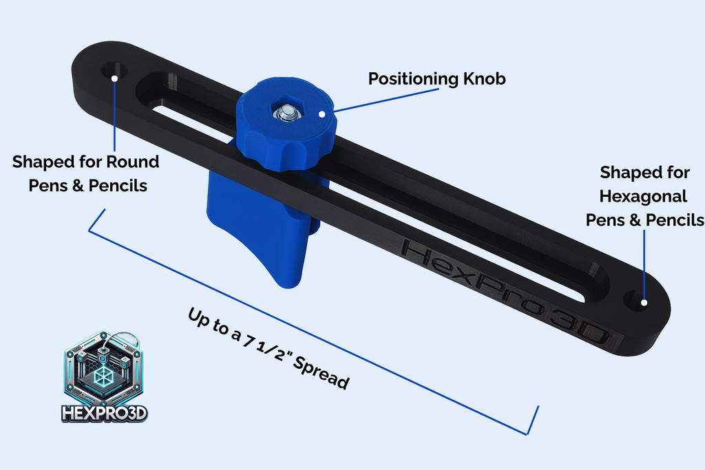 HexPro3D Precision Car Body Line Scribing Tool - Perfect Contour Marking for Auto Body Work