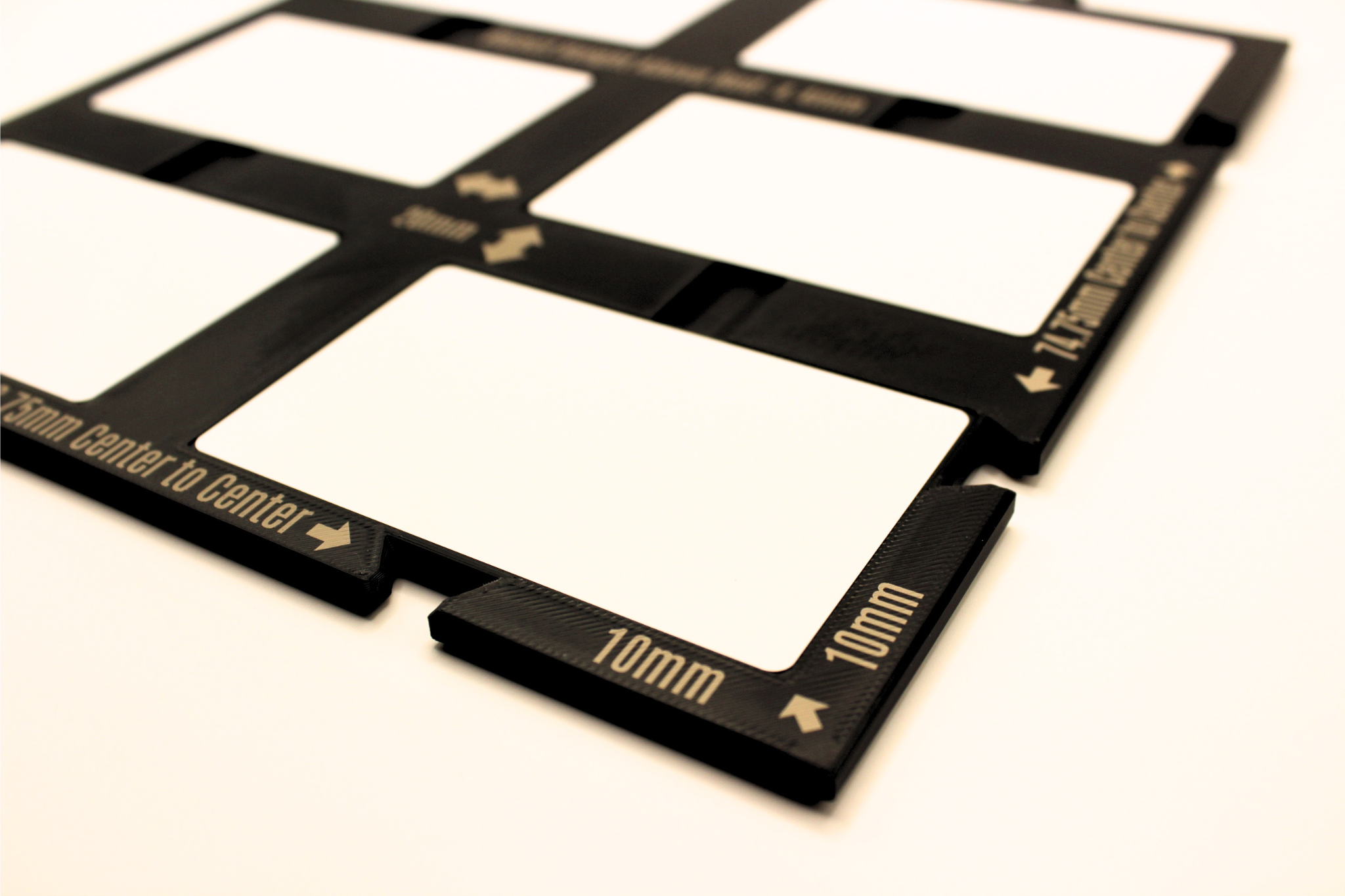 Business Card Jig for UV Printing & Laser Engraving