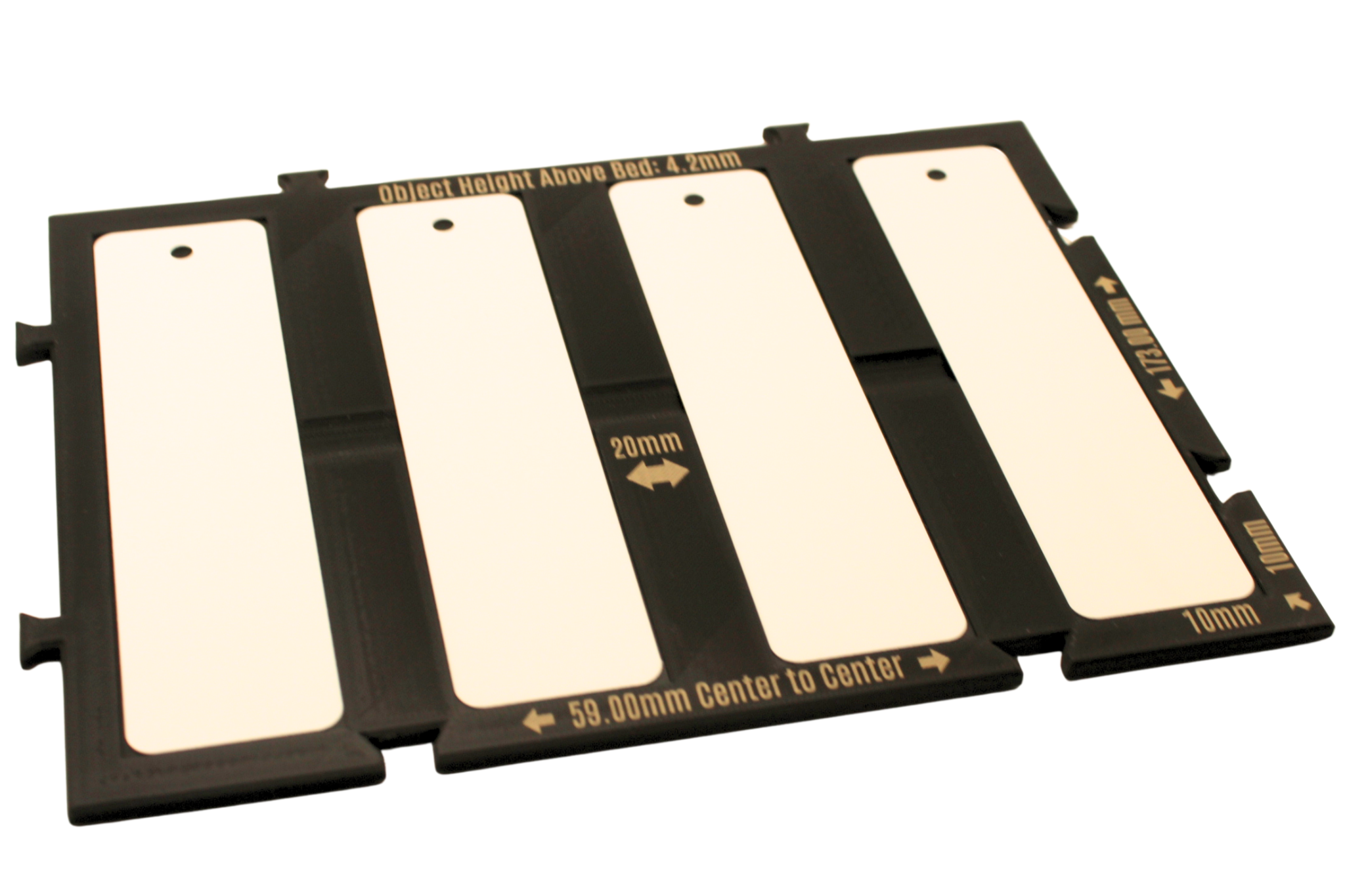 Bookmark Jig for UV Printing & Laser Engraving