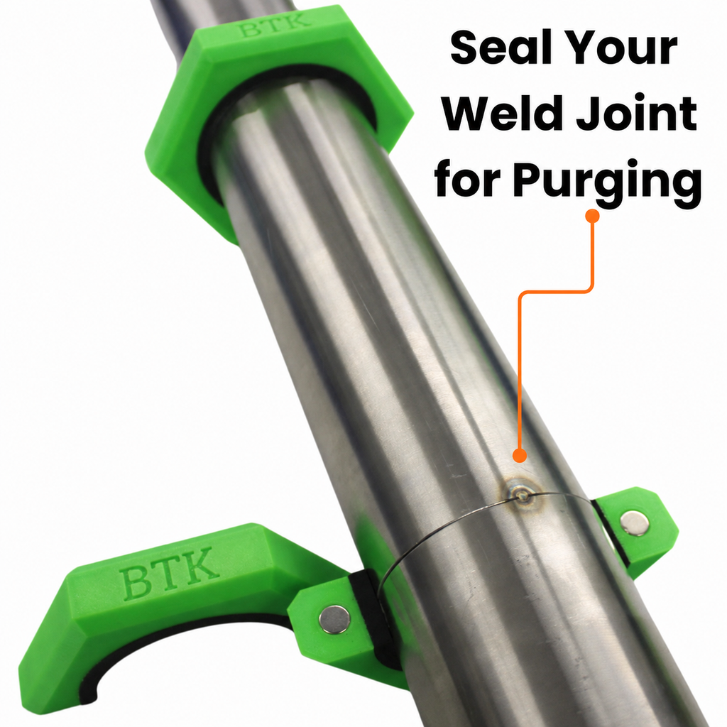 BTK Magnetic Purge Rings – 4” Purge Ring (Green)