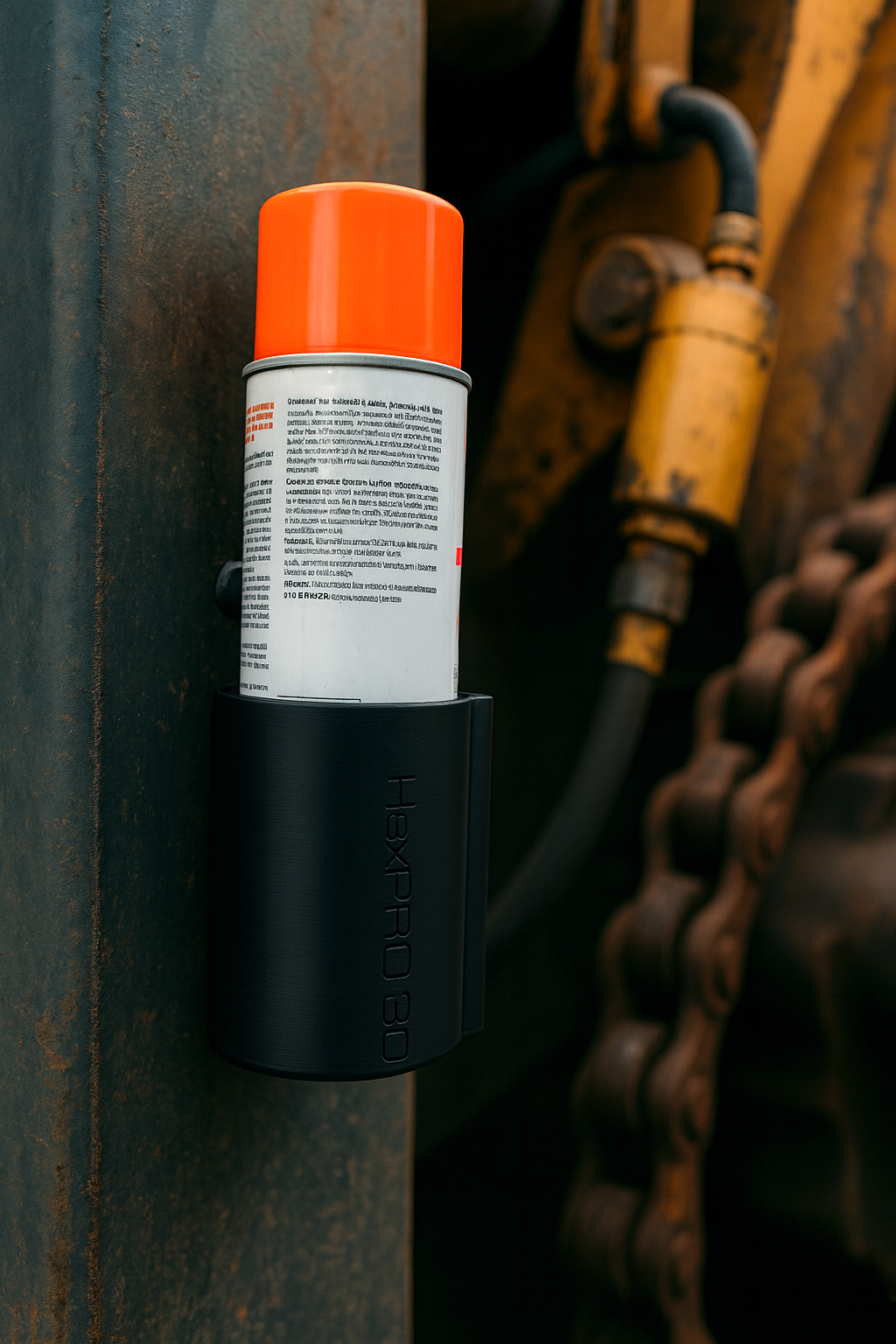 Magnetic Spray Paint Can Holder | Heavy-Duty Single Can Mount for Trucks, Job Sites & Workshops | Made in USA by HexPro3D