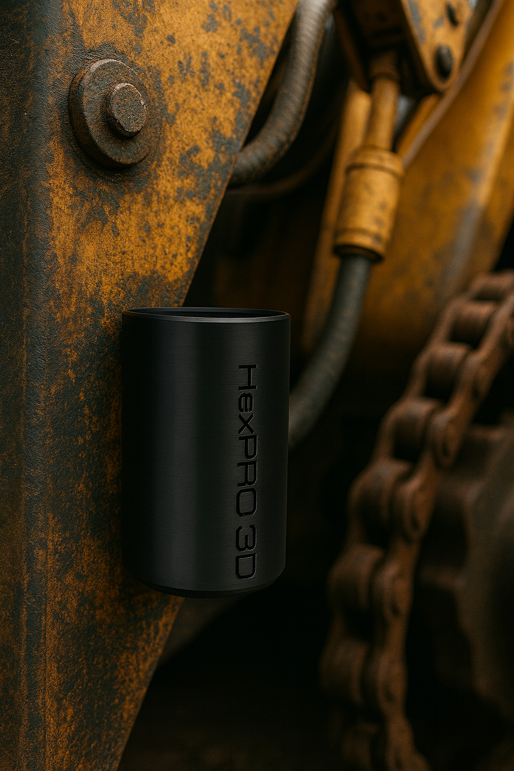 Magnetic Spray Paint Can Holder | Heavy-Duty Single Can Mount for Trucks, Job Sites & Workshops | Made in USA by HexPro3D