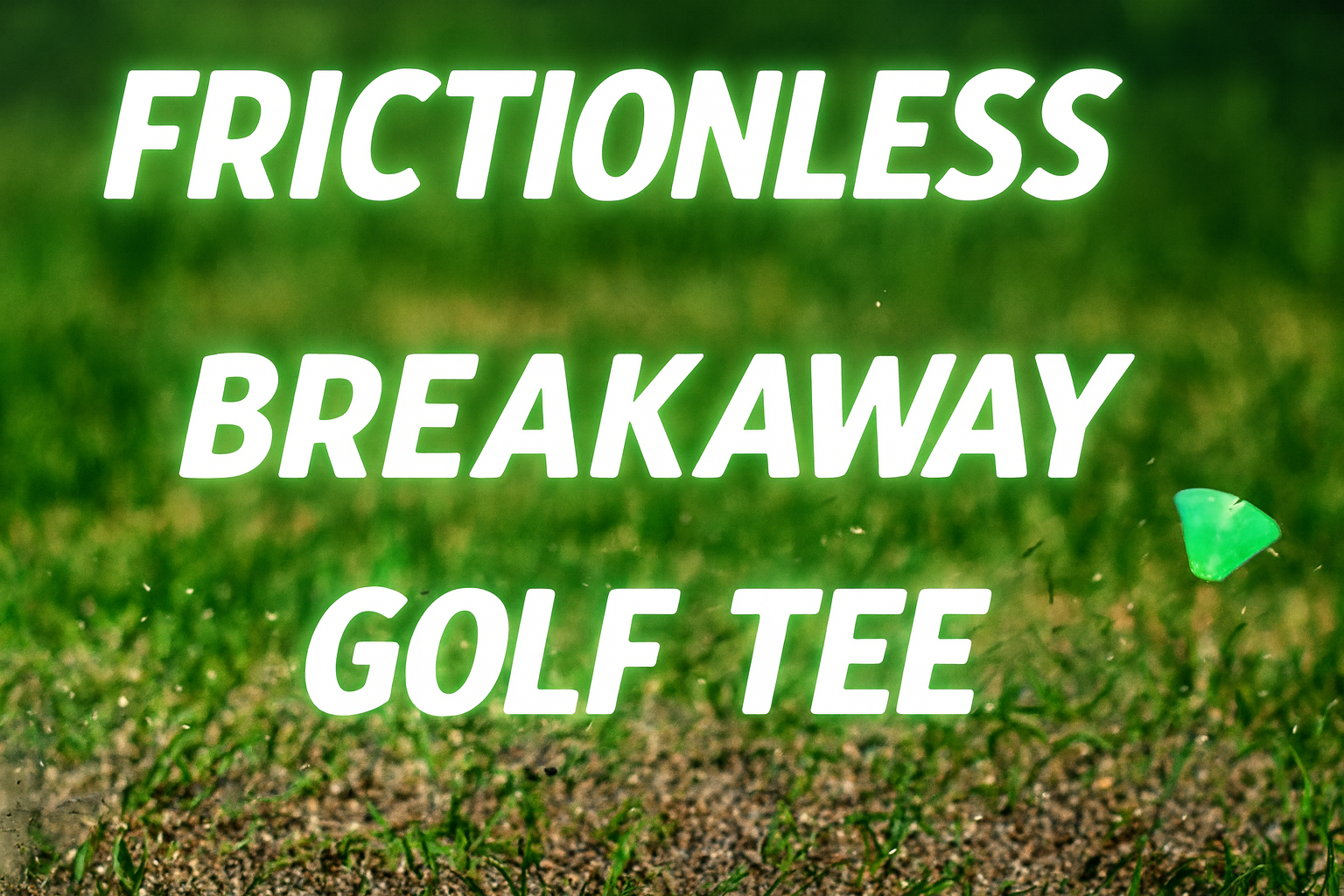 5-Pack Pop Shot Tees - Par 3 Golf Tees, Frictionless, Breakaway Performance Tees