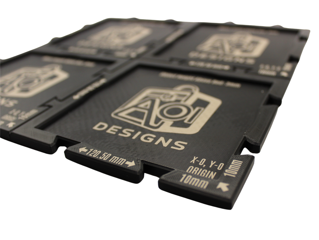 4" Coaster Jig for UV Printing & Laser Engraving