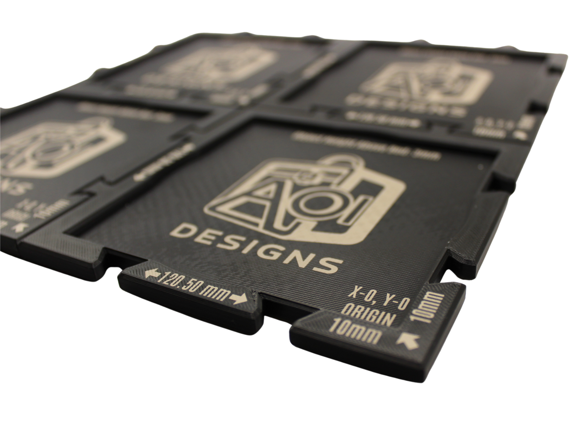 4" Coaster Jig for UV Printing & Laser Engraving