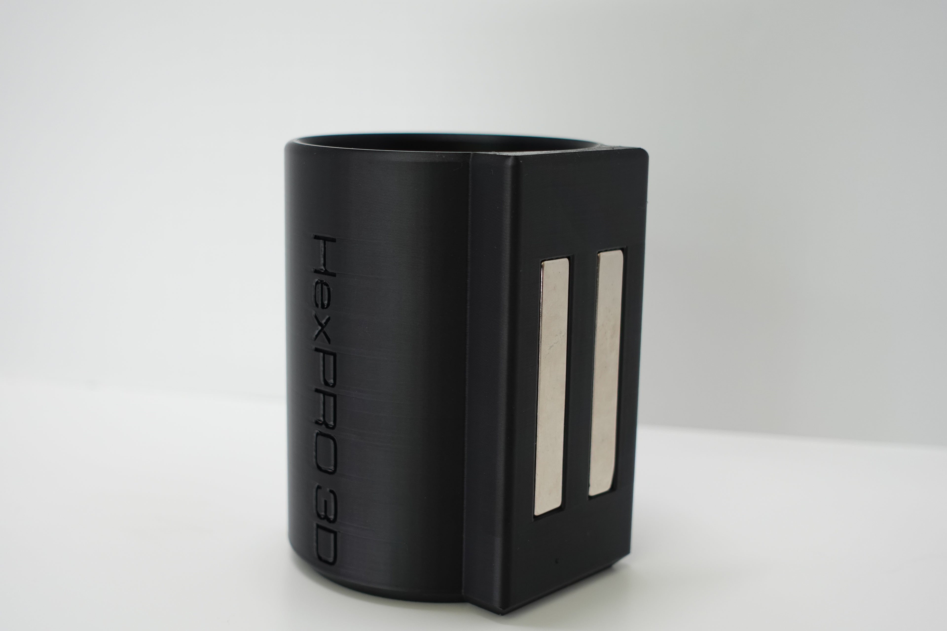 Magnetic Spray Paint Can Holder | Heavy-Duty Single Can Mount for Trucks, Job Sites & Workshops | Made in USA by HexPro3D