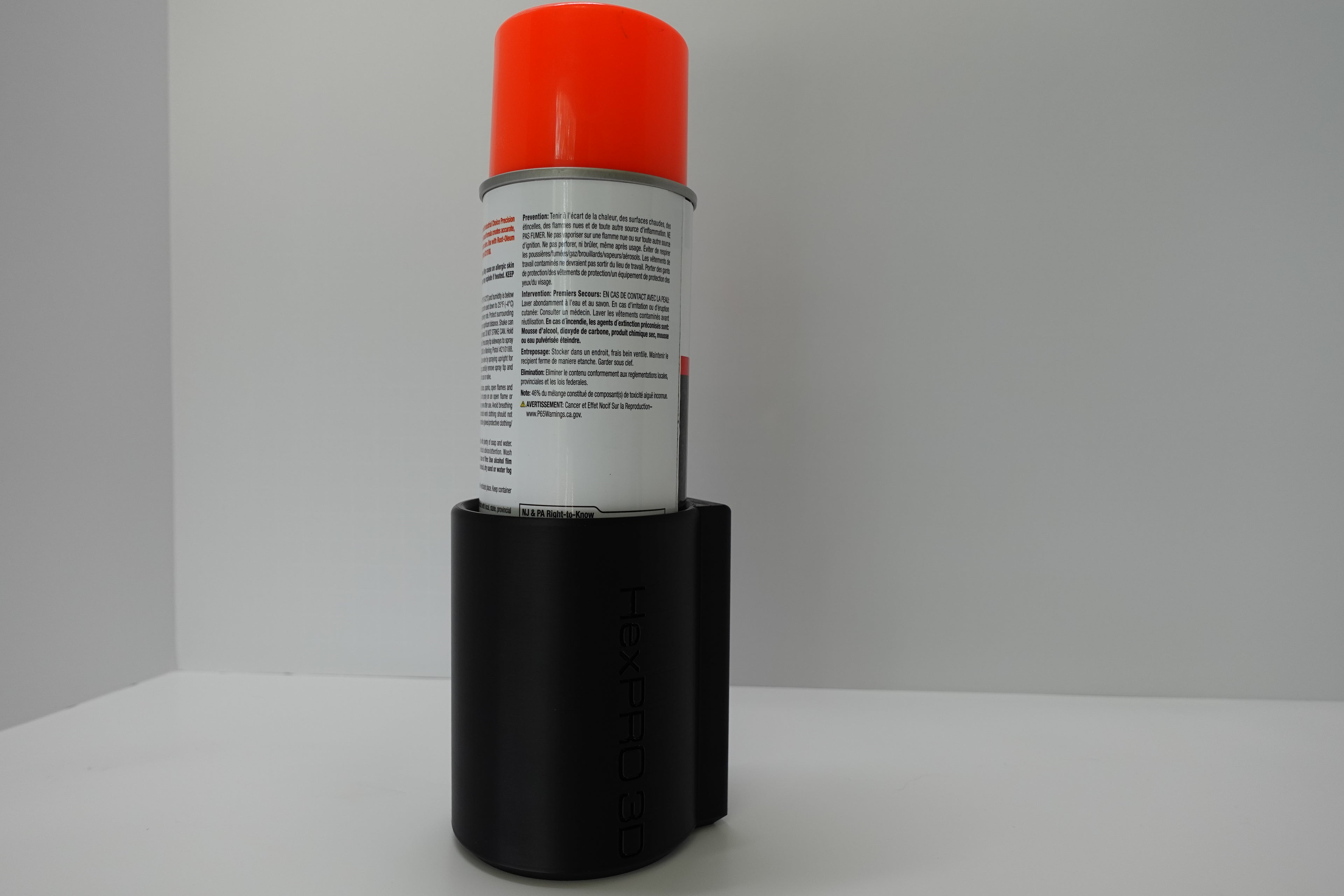 Magnetic Spray Paint Can Holder | Heavy-Duty Single Can Mount for Trucks, Job Sites & Workshops | Made in USA by HexPro3D