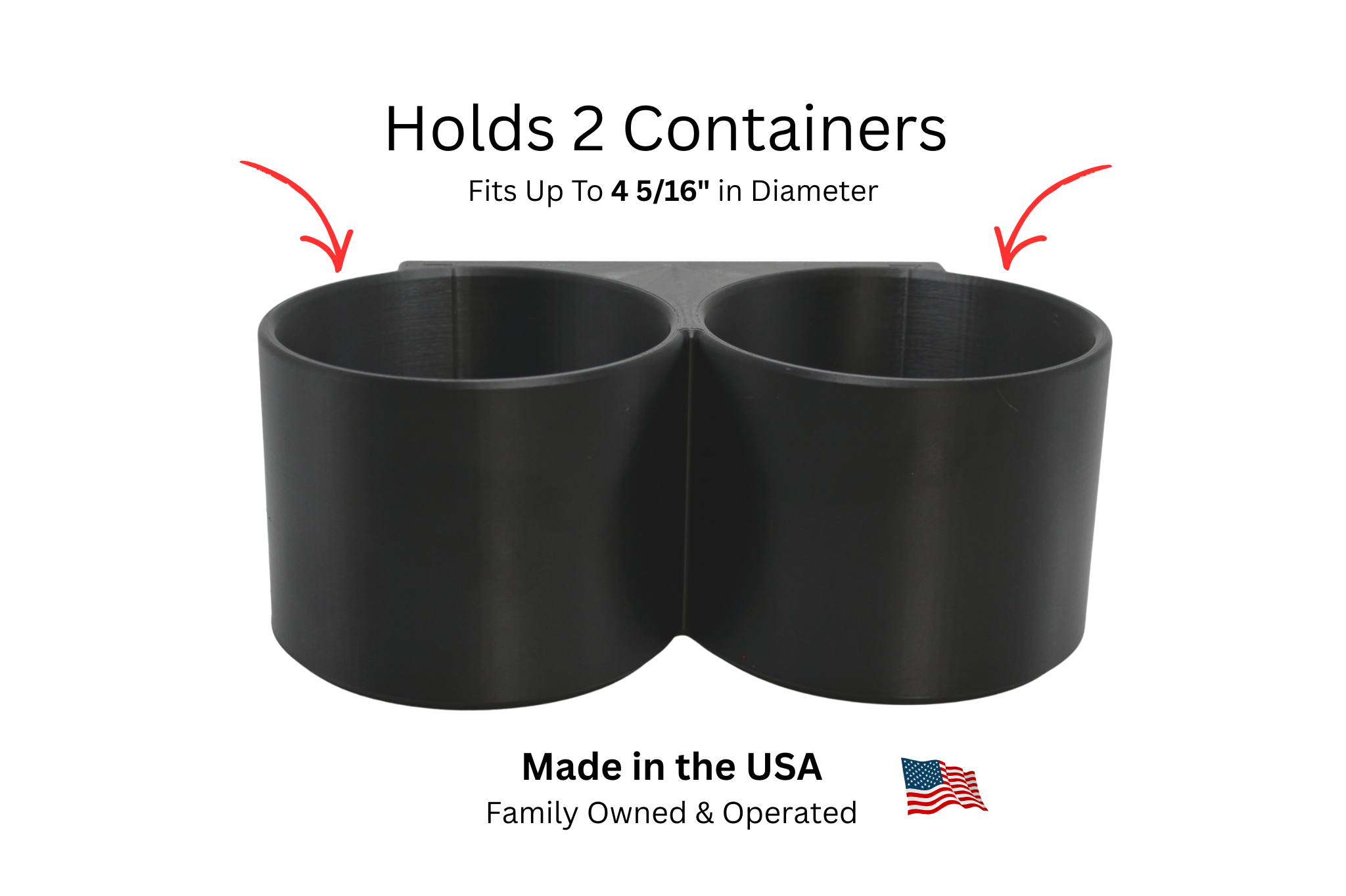 HexPro3D DieselDock Dual Wipe Holder – Magnetic or Adhesive Mount for Disinfecting Wipes, Cleaning Wipes & Automotive Wipes – Garage, Shop & Home Organizer