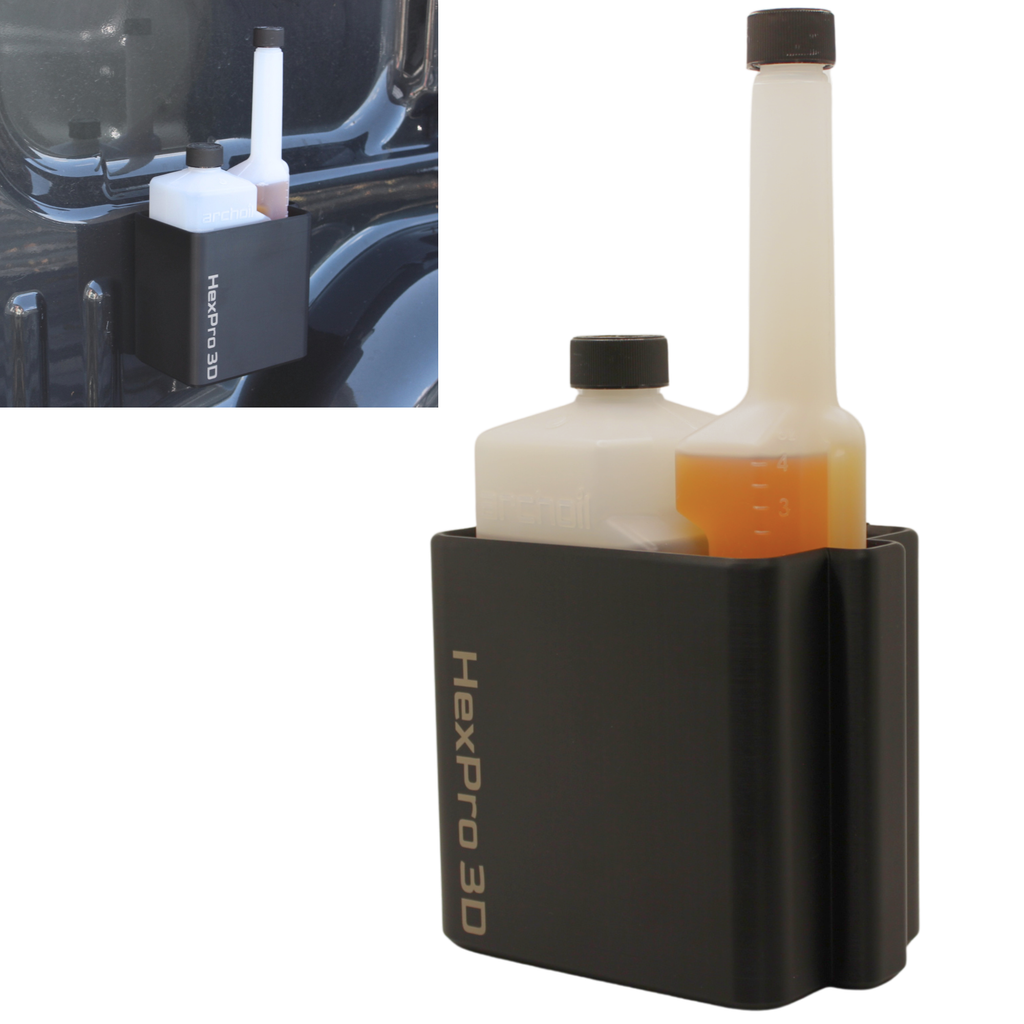HexPro3D DieselDock for Archoil AR6500 40oz | Magnetic Diesel Additive Bottle Holder for Truck Beds & Toolboxes