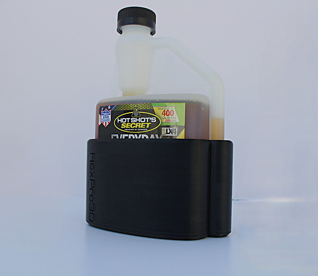 HexPro3D DieselDock – Magnetic Holder for Diesel Fuel Additives (Compatible with Hot Shots EDT 16oz Bottles) *Recently Improved*