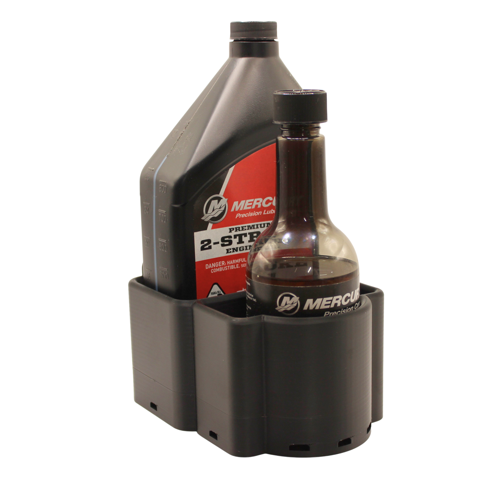 HexPro3D MarineDock – Dual Fluid Storage Dock for Boats Holds 1 Qt Oil + Additive
