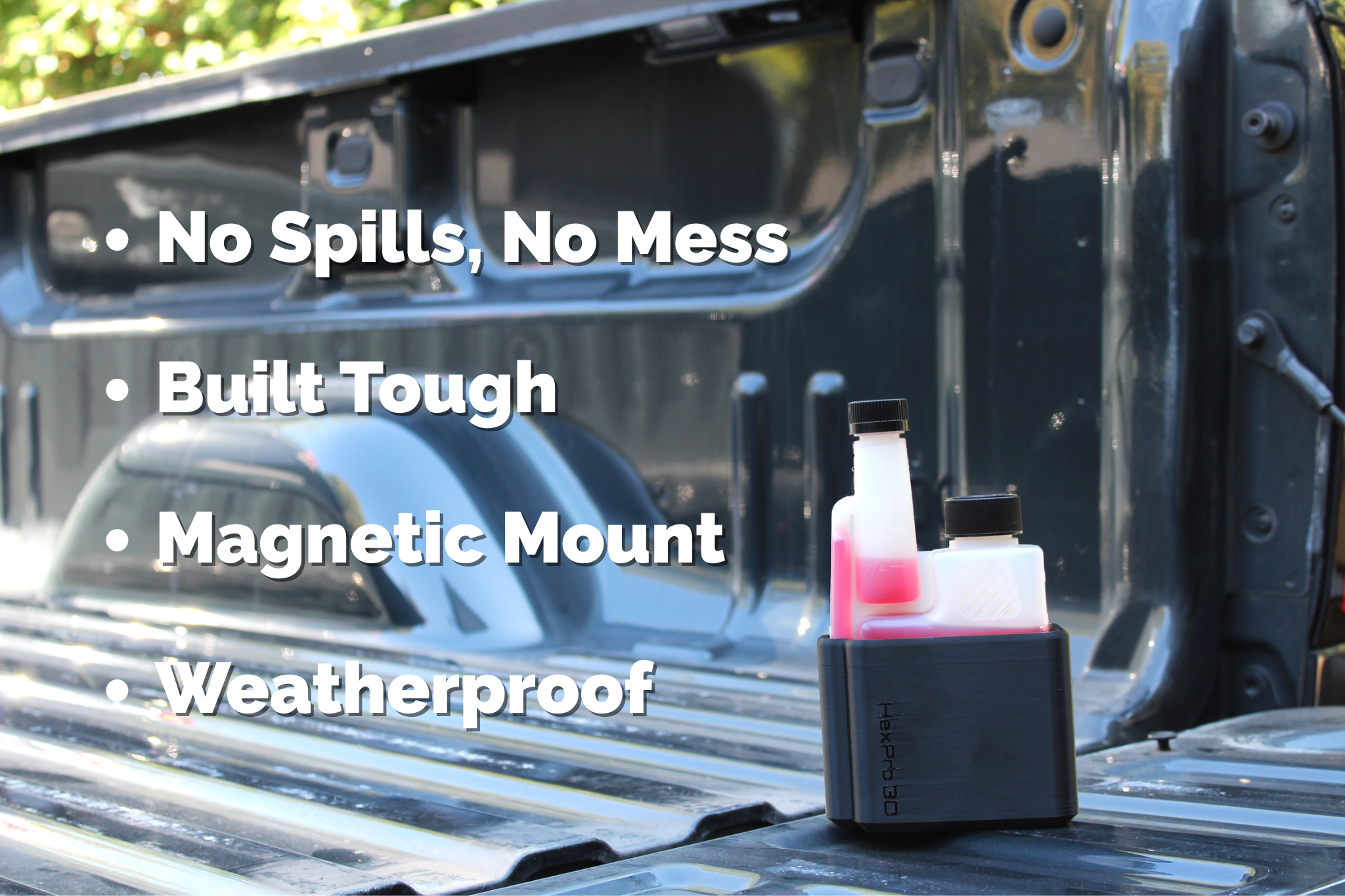 HexPro3D FuelDock – STA-BIL Fuel Stabilizer 8oz, Magnetic Gas Fuel Additive Holder