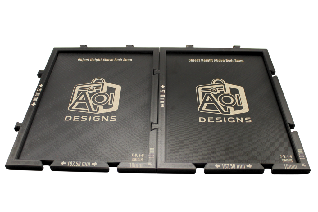 Notebook Jig for UV Printing & Laser Engraving