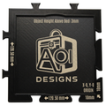 4" Coaster Jig for UV Printing & Laser Engraving