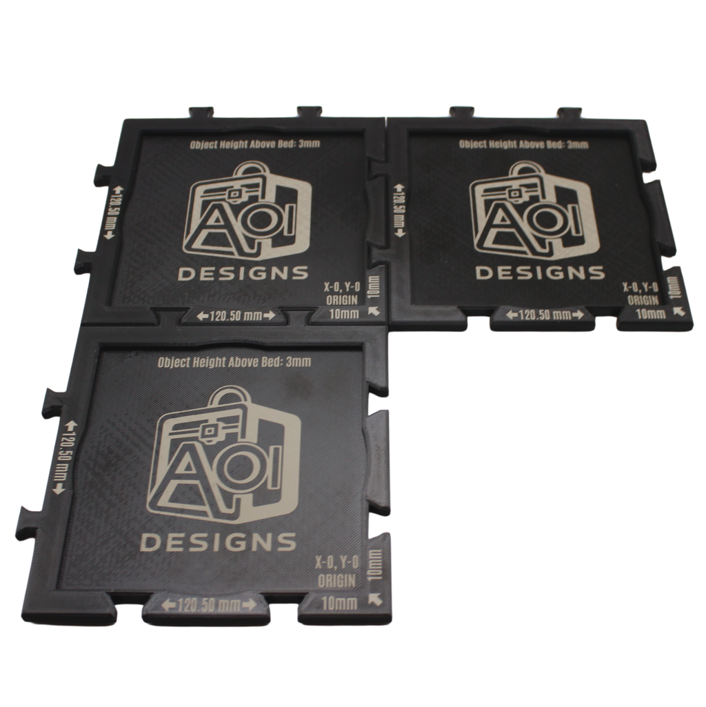 4" Coaster Jig for UV Printing & Laser Engraving