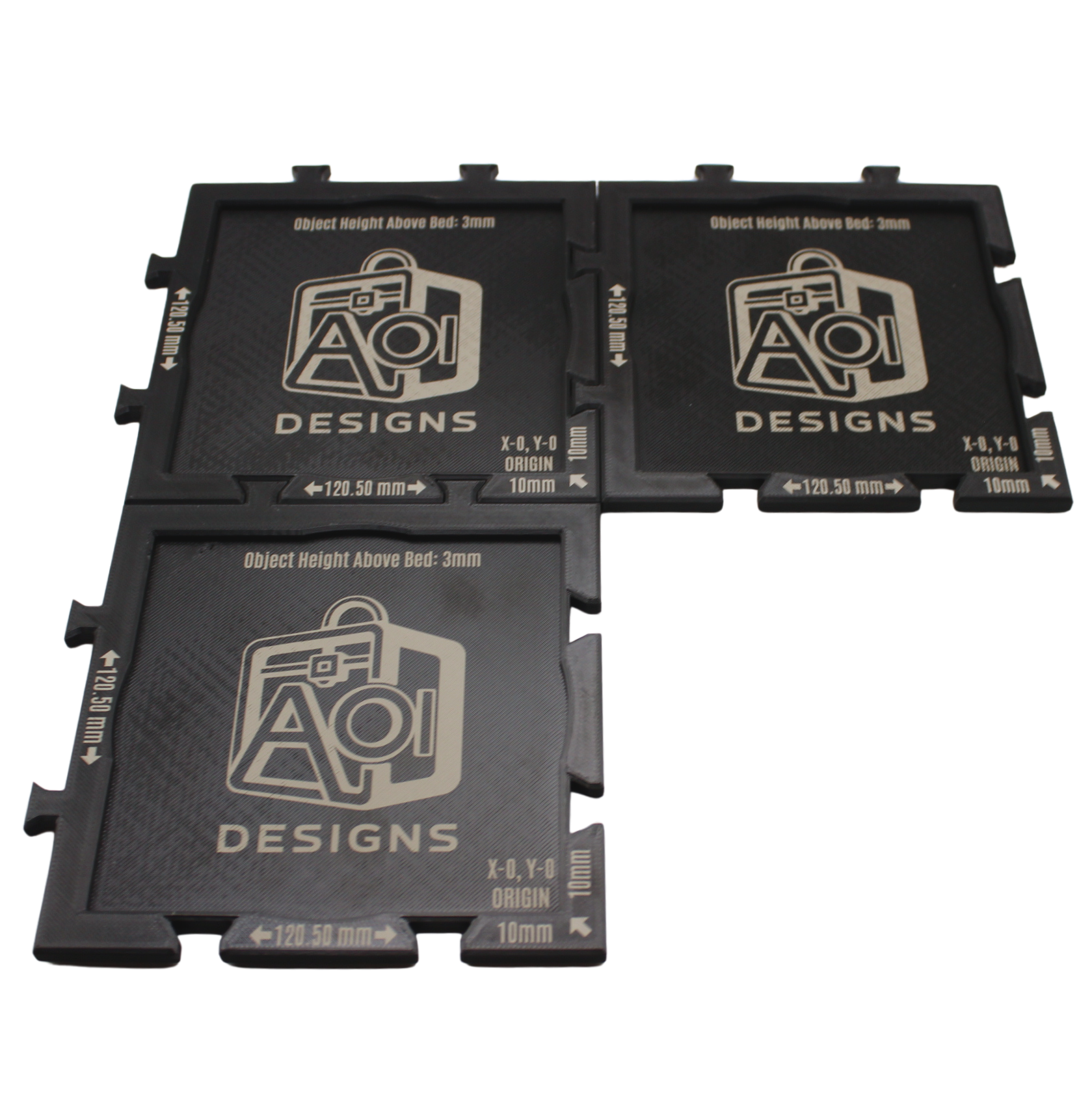 4" Coaster Jig for UV Printing & Laser Engraving