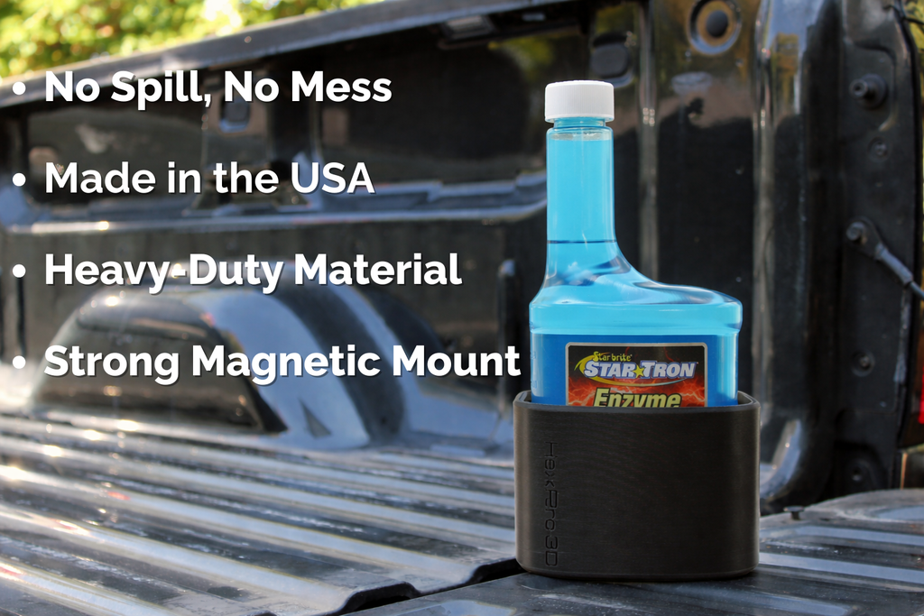HexPro3D DieselDock – Star Tron Enzyme Fuel Treatment 32oz Magnetic Fuel Additive Holder