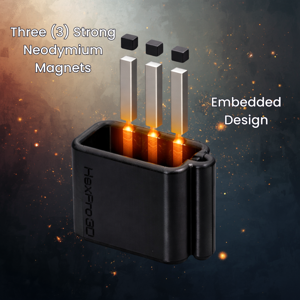 HexPro3D DieselDock – Rislone Diesel DEF Treatment 8oz Magnetic Bottle Holder