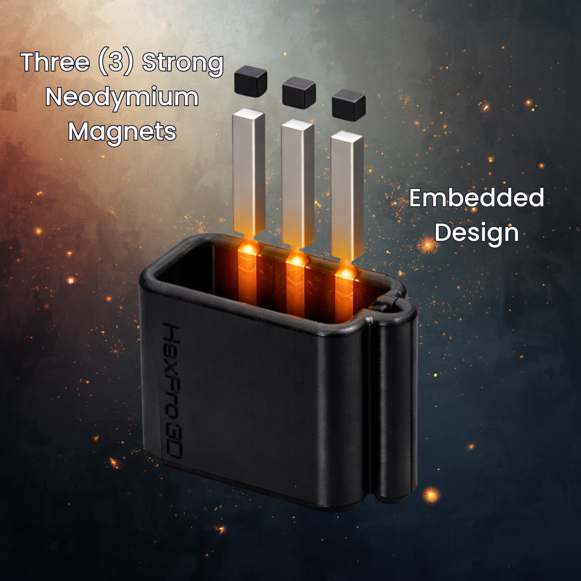 HexPro3D DieselDock – Rislone Diesel DEF Treatment 8oz Magnetic Bottle Holder