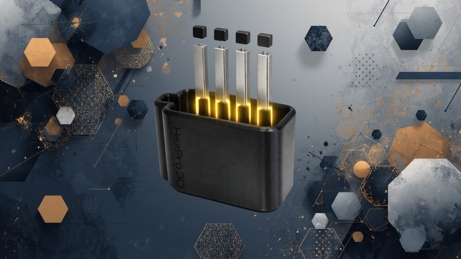 HexPro3D DieselDock – Magnetic Holder for Diesel Fuel Additives Compatible with Hot Shots EDT 16oz Bottles