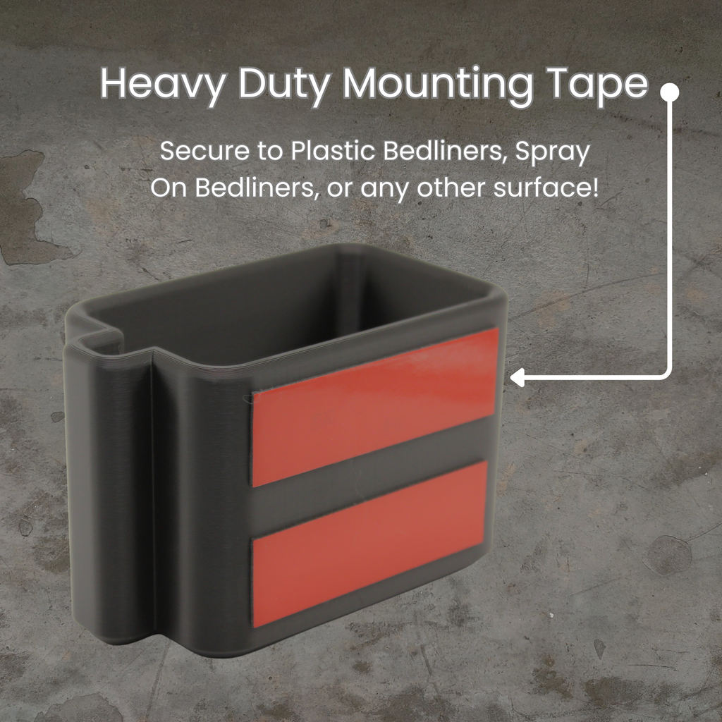 HexPro3D DieselDock Non-Magnetic Holder for Hot Shot's Secret EDT 16oz Bottles | Truck Bed & Toolbox Organizer
