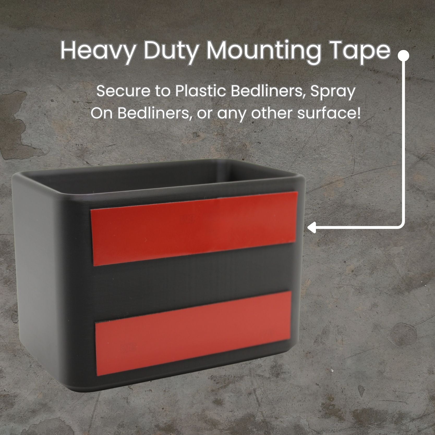 HexPro3D Generic DieselDock Magnetic Holder – Universal Tool, Fluid & Gear Organizer with Embedded Neodymium Magnets (10lb Hold) – Perfect for Trucks, Garages, Worksites & Shops