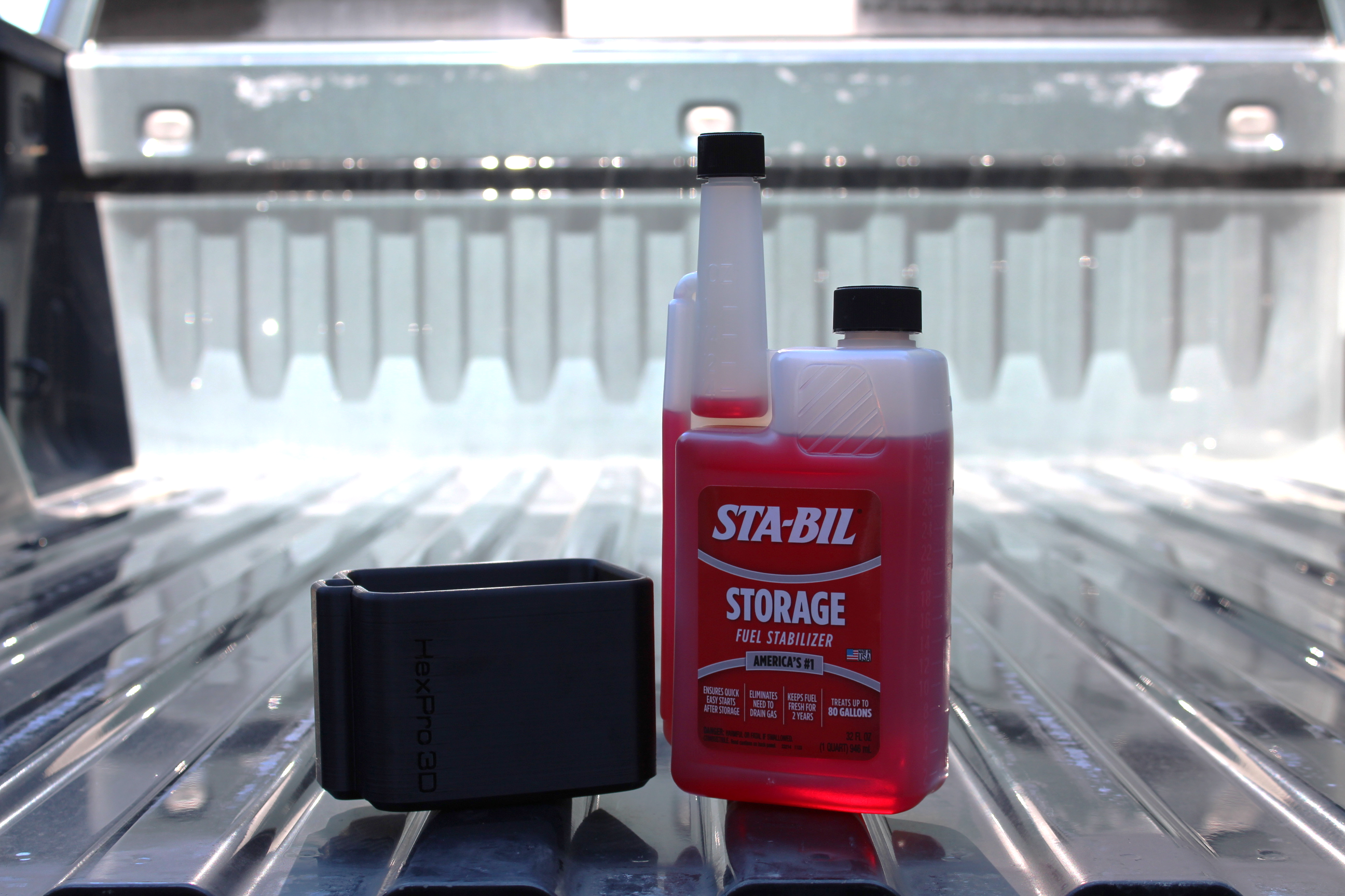HexPro3D FuelDock – STA-BIL Fuel Stabilizer 32oz, Magnetic Gas Fuel Additive Holder