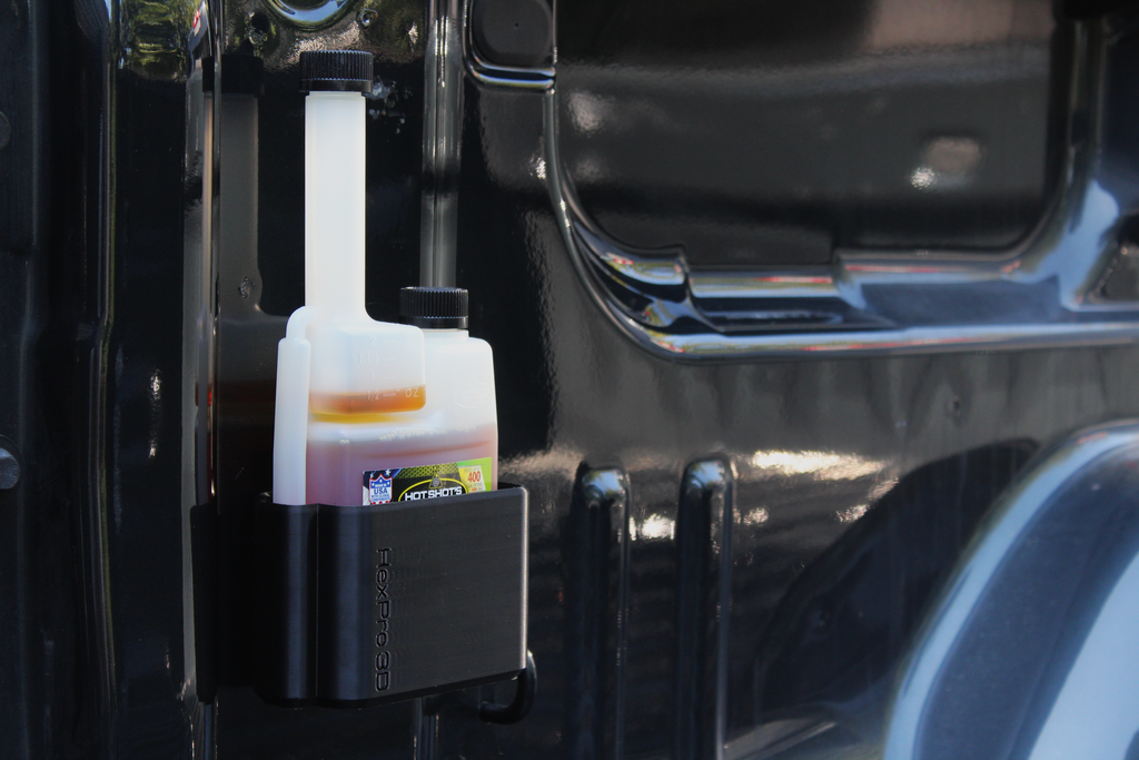 HexPro3D DieselDock – Hot Shots EDT 16oz Long Neck Edition, Diesel Fuel Additive Holder